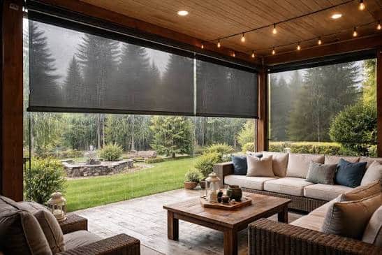 Outdoor Patio Shades for Clayton Home